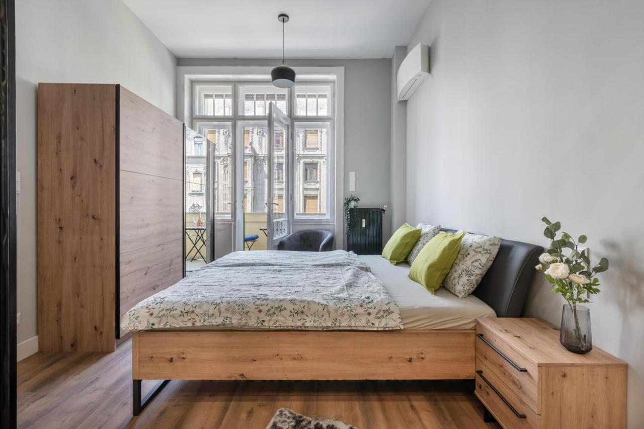 Buenos Boutique - A/c, 2 Bathrms, Amazing View Apartament Budapeszt